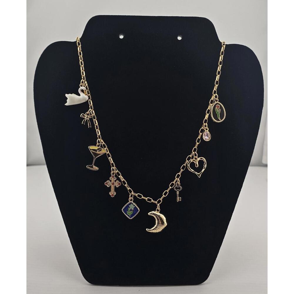 Urban Outfitters | Danika Enameled Charm Necklace